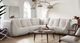 Diamond Sofa® Ezra 5-Piece Cream Modular Sectional-1
