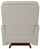 La-Z-Boy® Ava Ivory Power Rocking Recliner with Headrest-4