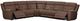 Liberty Furniture Beckham 7-Piece Aline Saddle Leather Leather Power Reclining Curved Sectional-0