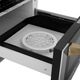 ZLINE Autograph Edition 1.2 Cu. Ft. Stainless Steel/Champagne Bronze Microwave Drawer-5