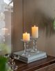 A & B Home 4-Piece White Candle Set-4