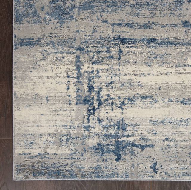 Nourison Home™ Rustic Textures Blue 5'x7' Area Rug-3