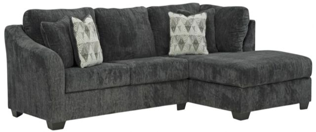 Signature Design by Ashley® Biddeford 2-Piece Shadow Right-Arm Facing Sectional and Chaise-0