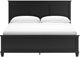 Signature Design by Ashley® Lanolee Black Queen Panel Bed-1