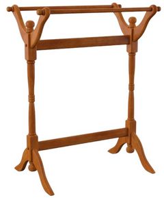 Powell® Nostalgic Oak Blanket Rack