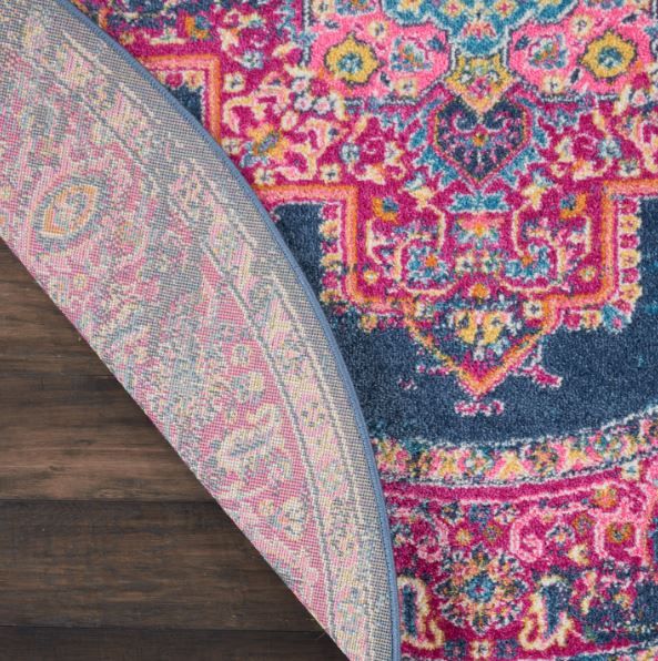 Nourison Home™ Passion 5' Round Style 7 Area Rug-1