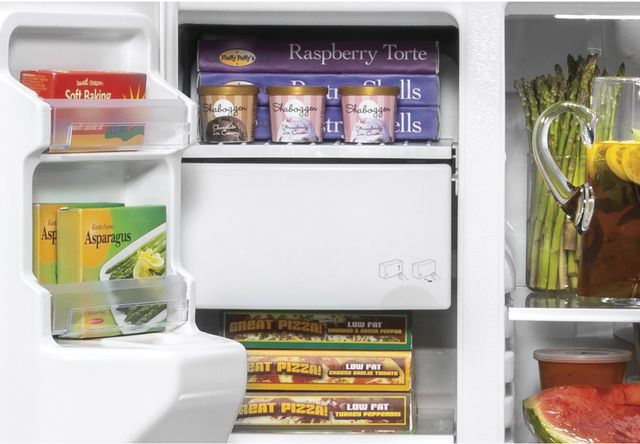 GE® 36 in. 25.1 Cu. Ft. Fingerprint Resistant Stainless Steel Side-By-Side Refrigerator-5