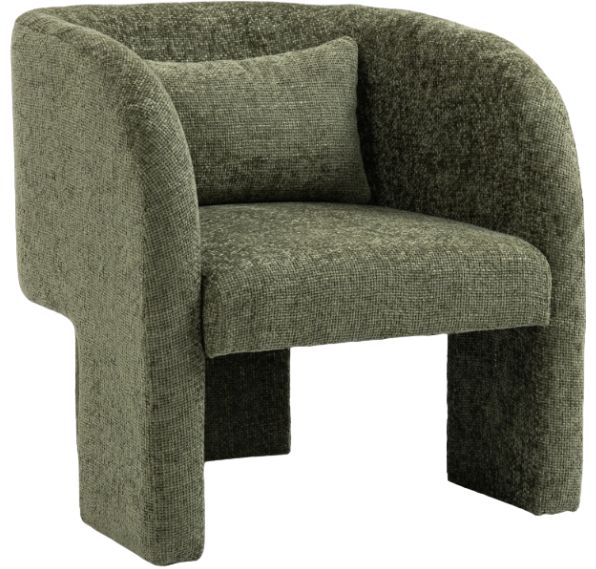 Meridian Furniture Sawyer Green Chenille Accent Chair-0