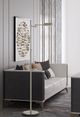 Cal® Lighting & Accessories Pharmacy Brushed Steel Floor Lamp-1