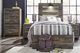 Signature Design by Ashley® Drystan 3-Piece Brown Twin Panel Bed Set-4
