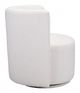 Zuo® Prague White Accent Chair-1