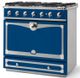 La Cornue Cornufe 90 Albertine 36" Royal Blue Free Standing Dual Fuel Range-0