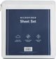 Weekender™ 6-Piece Double Brushed Microfiber White Split California King Sheet Set-2