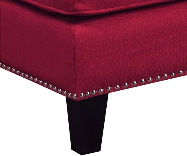 Elements International Erica Heirloom Berry Ottoman-3