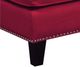 Elements International Erica Heirloom Berry Ottoman-3