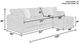 iAmerica Logan Square 2pc Right Arm Chaise Sofa-2