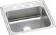 Elkay Celebrity® Brushed Satin 25" x 21-1/4" x 7-1/2" 3-Hole Single Bowl Drop-In Sink-0