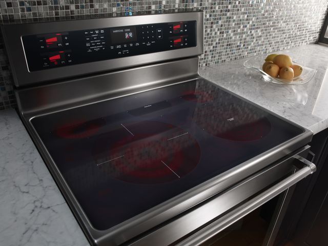KitchenAid® 30" Free Standing Electric Range-Stainless Steel-3