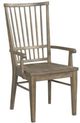 Kincaid Furniture Mill House Anvil Brown Cooper Arm Chair-0