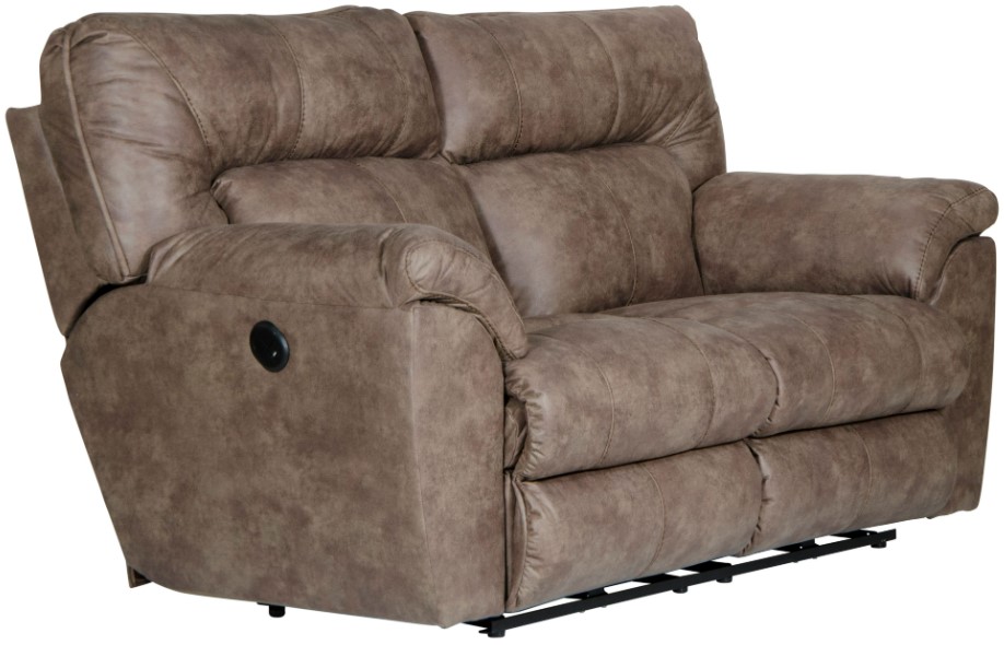 Catnapper® Hollins Coffee Power Reclining Loveseat Johnson's