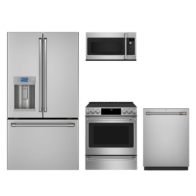 Cafe 4 Piece Stainless Steel Kitchen Package-0