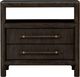Modus Furniture Dorsey Basalt Gray 2-Drawer Nightstand-2