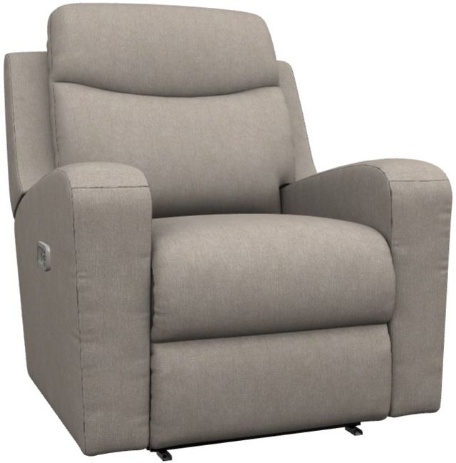 La-Z-Boy® Emmons Ivory Power Wall Recliner with Headrest and Lumbar-0