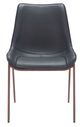 Zuo® Modern Magnus Black/Walnut Dining Side Chair-2