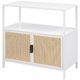 Coaster® Amherst White 2-Door Accent Cabinet-2