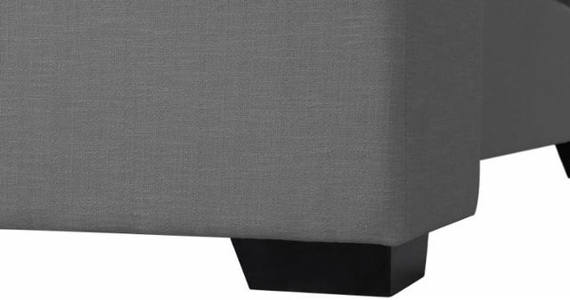 Meridian Furniture Oxford Grey King Bed-3