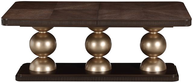Michael Amini® West Kensington Medium Espresso Rectangular Dining Table-3