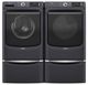 Maytag® 27" W x 15.5" H Midnight Steel Laundry Pedestal-3