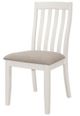 Coaster® Nogales 2-Piece White Dining Side Chair Set-1