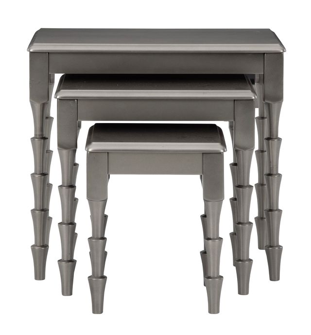 Signature Design by Ashley® Larkendale 3-Piece Metallic Gray Accent Table Set-1