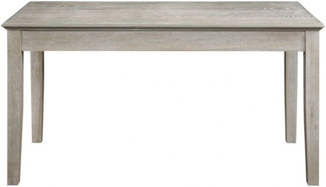Winners Only® Berkeley Gray Oak/White 60" Writing Desk-2
