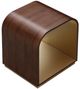 Michael Amini® Houston Walnut End Table-4