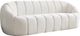 Meridian Furniture Elijah Cream Velvet Sofa-0