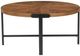 Signature Design by Ashley® Crosstrail 3-Piece Brown Occasional Table with Dark Bronze Base Set-2