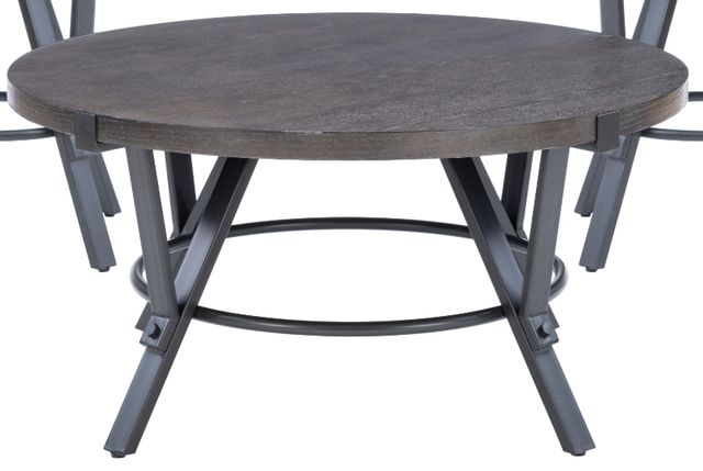 Powell® Enzo 3-Piece Charcoal Brown Occasional Set with Charcoal Gray Base-1
