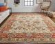 Feizy Carrington Beige/Rust 5' x 8' Rug-5