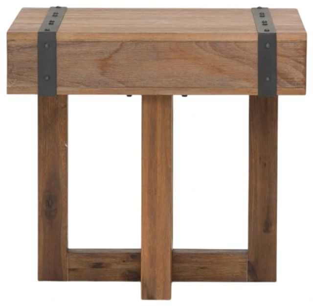 Michael Amini® Brooklyn Walk™ Burnt Umber End Table-1