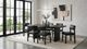 Coaster® Decker 7-Piece Black Dining Table Set-1