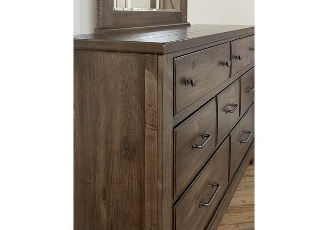 Vaughan Bassett Artisan & Post Collection Cool Rustic Mink 7-Drawer Dresser-1