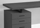 Monarch Specialties Inc. Grey Computer Desk-1