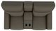 La-Z-Boy® Ava Mineral Leather Power Reclining Loveseat with Console and Headrest-4