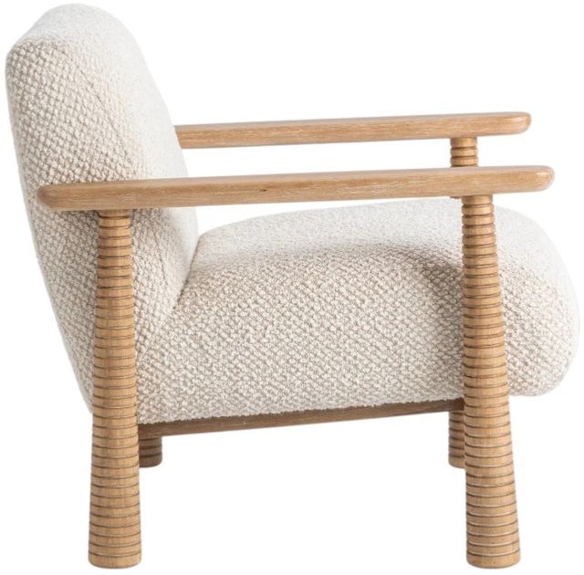 Classic Home Caprice Beige Natural Accent Chair-3