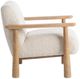 Classic Home Caprice Beige Natural Accent Chair-3