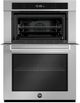 Bertazzoni Professional Series 30'' Stainless Steel Oven/Micro Combo Electric Wall Oven with Steam-2