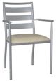 Amisco Customizable Tori Dining Arm Chair-3