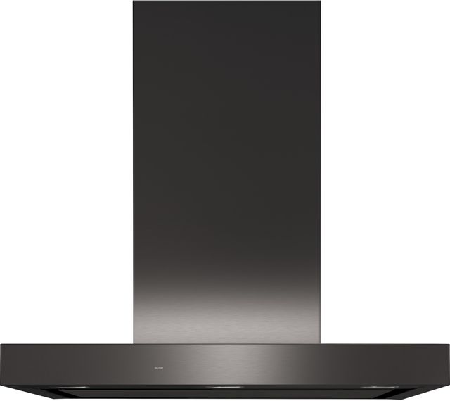 GE 30" Black Stainless Steel Wall Mounted Range Hood-0